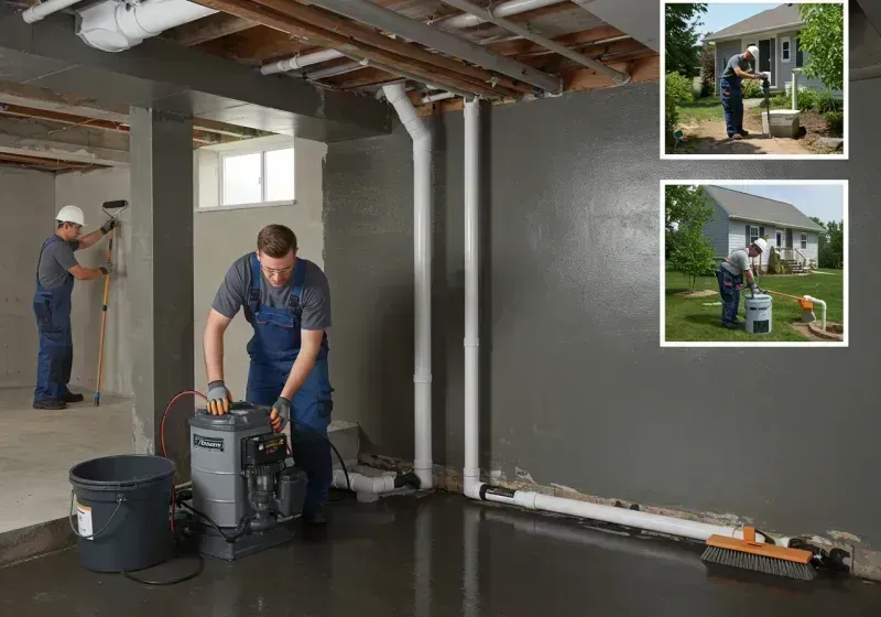 Basement Waterproofing and Flood Prevention process in Asheboro, NC